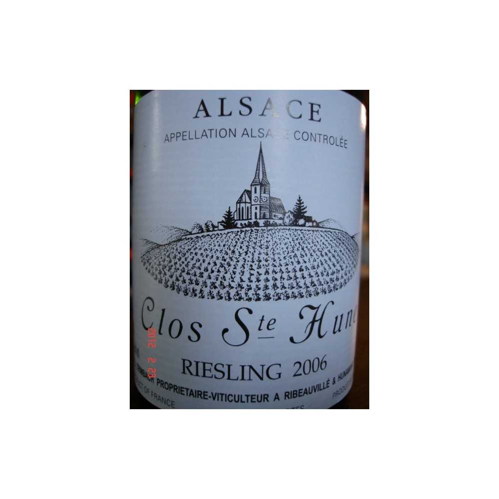 RIESLING CLOS SAINTE HUNE 2006 TRIMBACH RIESLING CLOS SAINTE HUNE 2006 TRIMBACH