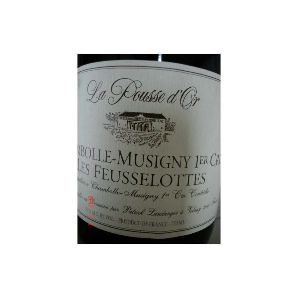 CHAMBOLLE MUSIGNY 1er CRU Les Feusselottes Pousse d'Or 2010
