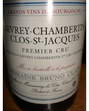 GEVREY CHAMBERTIN 1er crû Clos Saint Jacques 2009 B.Clair