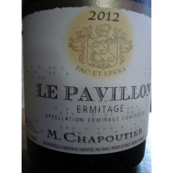 HERMITAGE LE PAVILLON ROUGE CHAPOUTIER 2012