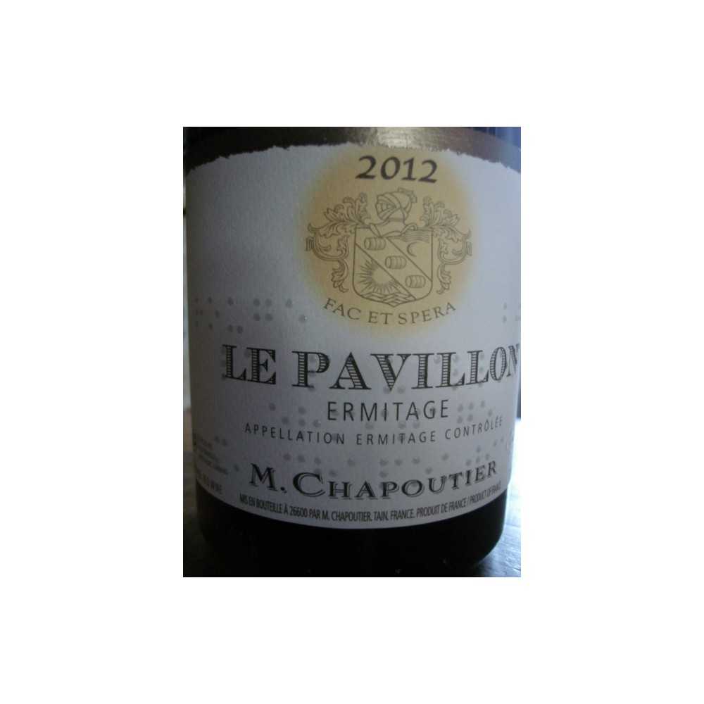 HERMITAGE LE PAVILLON ROUGE CHAPOUTIER 2012