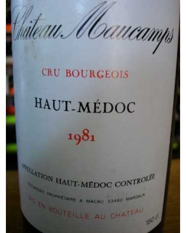 CHATEAU MAUCAMPS Magnum 1981