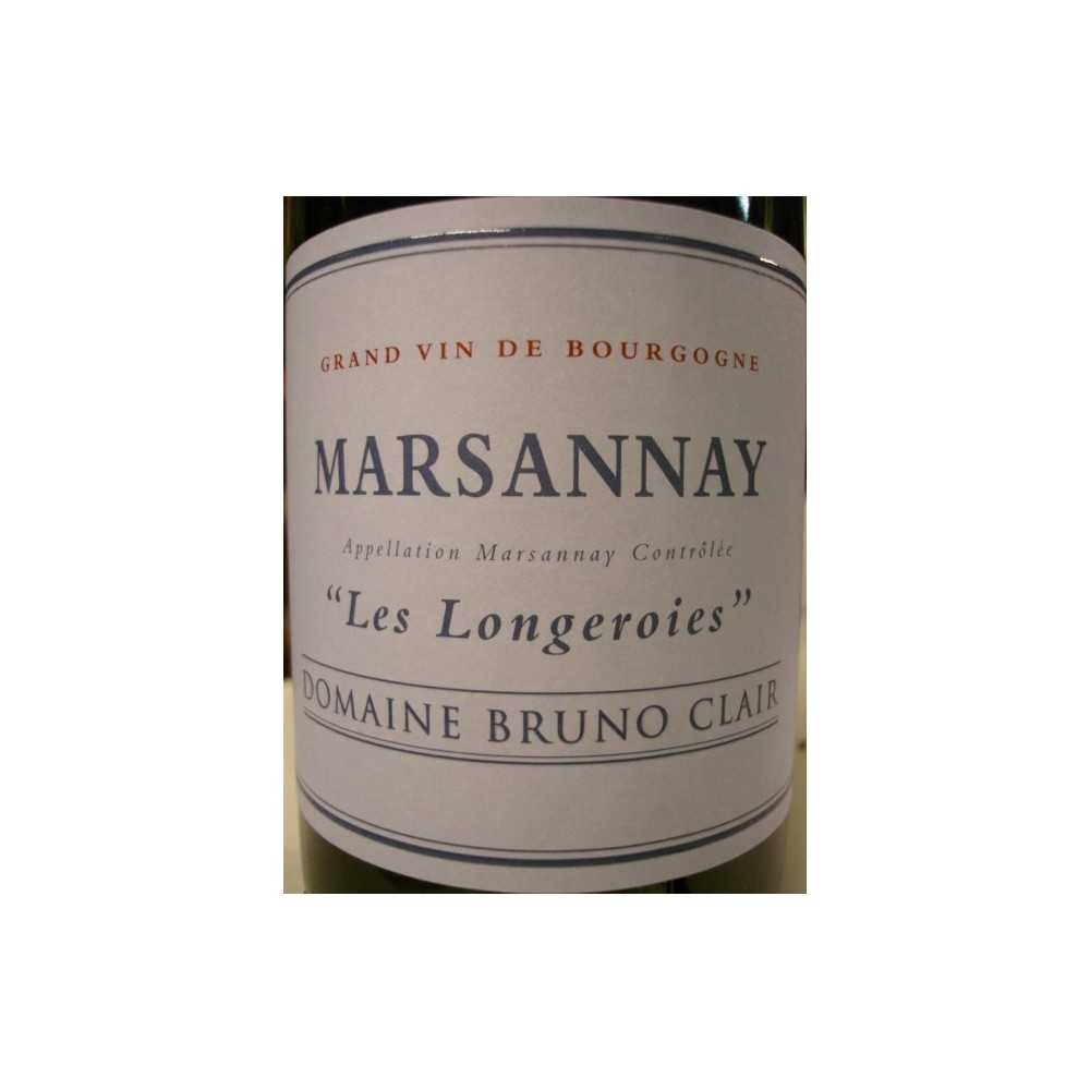 MARSANNAY Les Longeroies Bruno CLAIR 2012