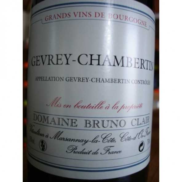 GEVREY CHAMBERTIN BRUNO CLAIR