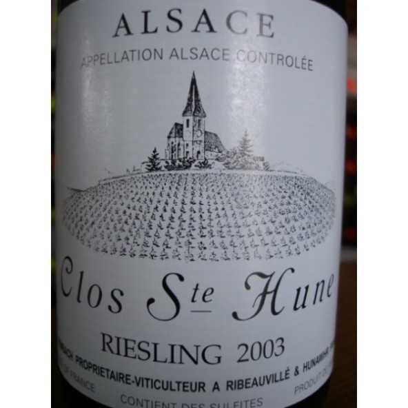 RIESLING CLOS SAINTE HUNE 2003 TRIMBACH