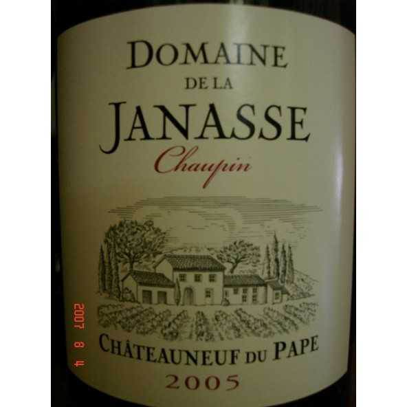 CHATEAUNEUF DU PAPE LA JANASSE Chaupin 2005