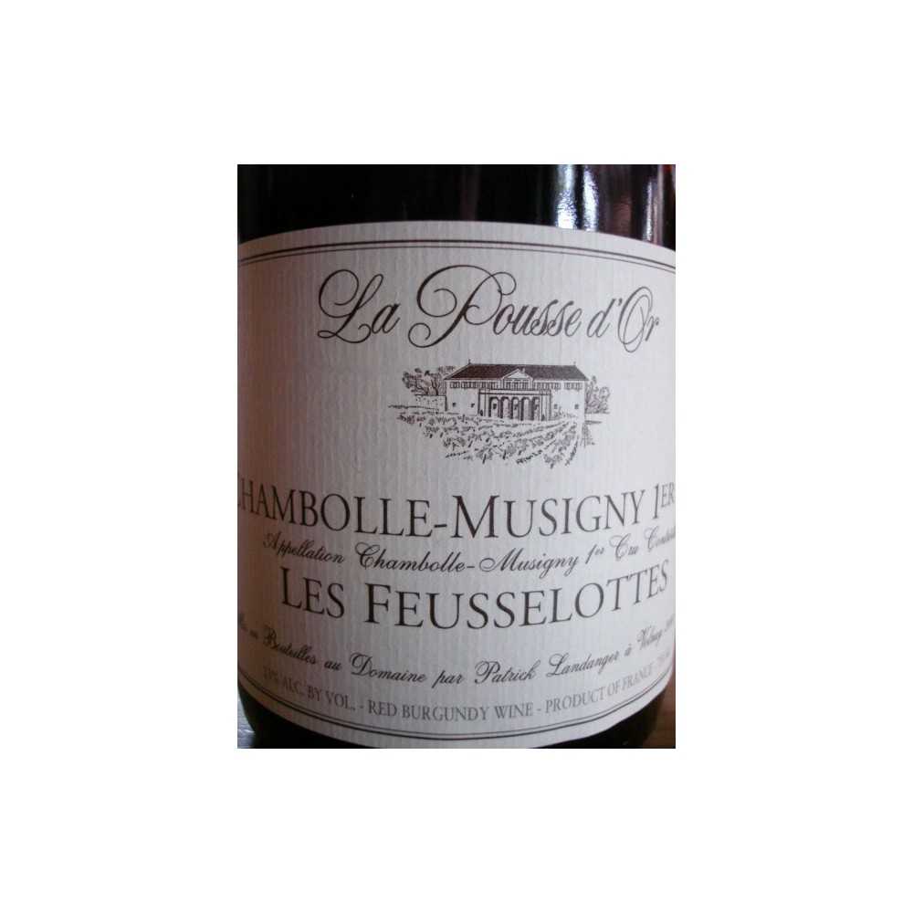 CHAMBOLLE MUSIGNY 1er CRU Les Feusselottes POUSSE D'OR 2014