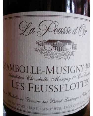 CHAMBOLLE MUSIGNY 1er CRU Les Feusselottes POUSSE D'OR 2013