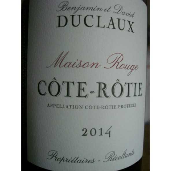 COTE ROTIE DUCLAUX MAISON ROUGE 2013