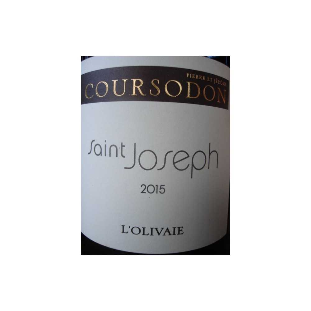 SAINT JOSEPH rouge L'Olivaie Coursodon 2014