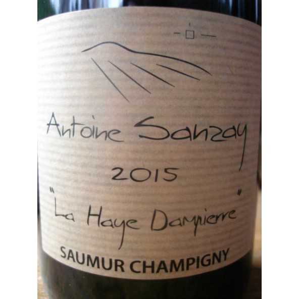 SAUMUR CHAMPIGNY LA HAYE DAMPIERRE ANTOINE SANZAY 2014
