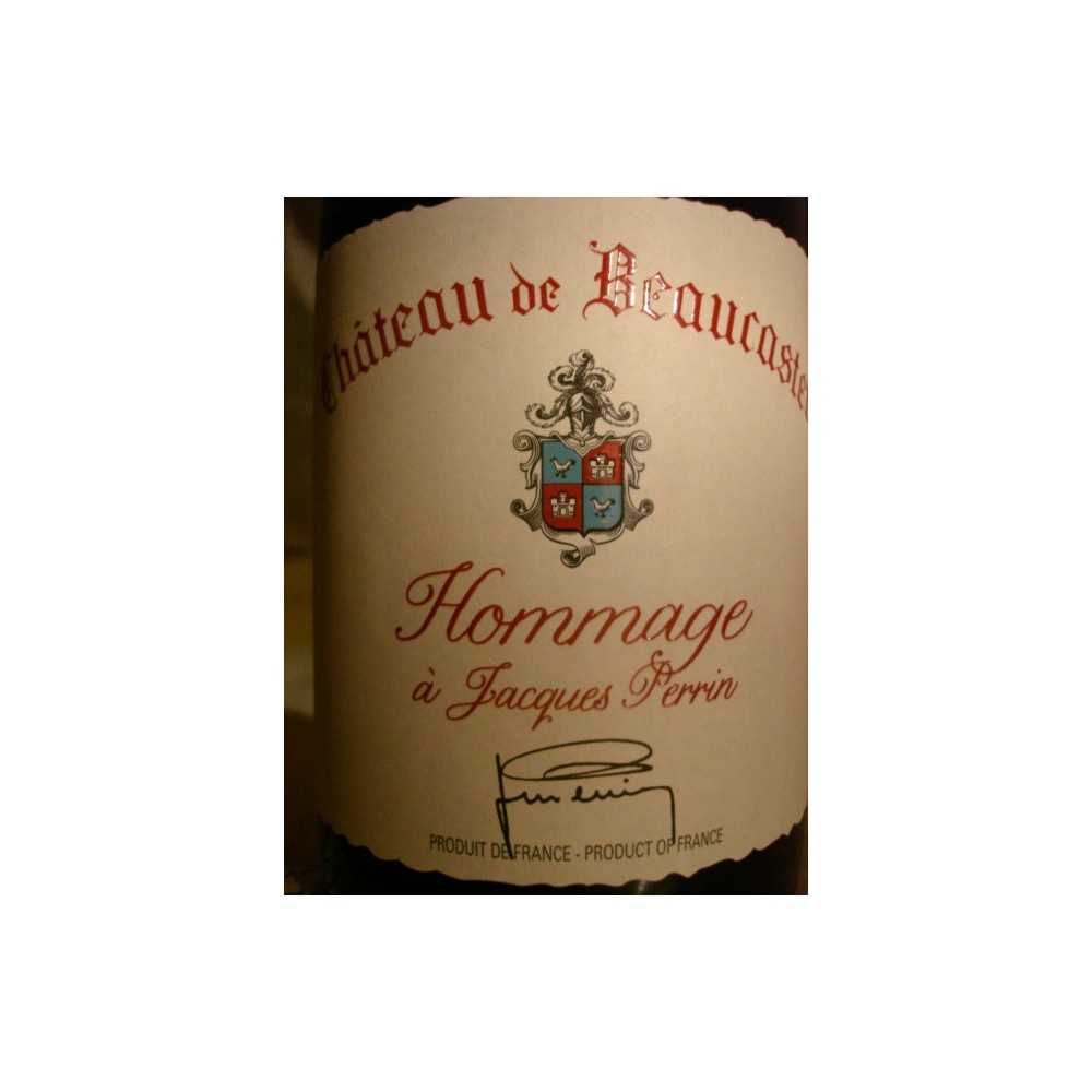 CHATEAUNEUF DU PAPE BEAUCASTEL rouge Hommage A Jacques Perrin 2012