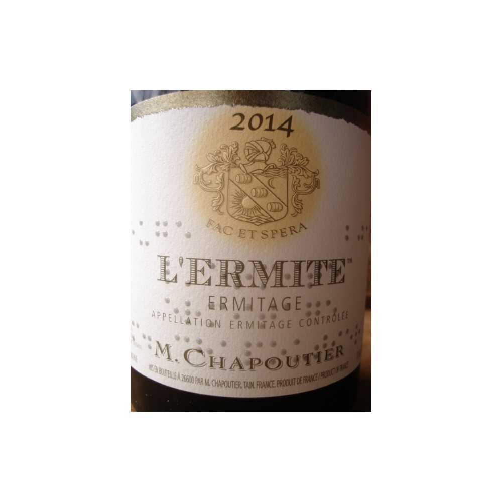 HERMITAGE L'ERMITE ROUGE CHAPOUTIER 2012