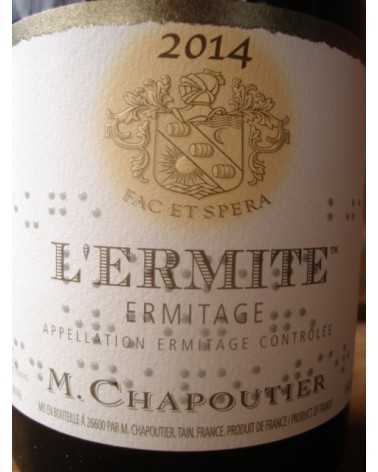 HERMITAGE L'ERMITE ROUGE CHAPOUTIER 2012