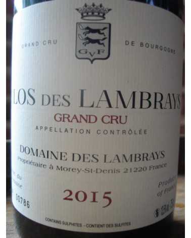 CLOS DES LAMBRAYS Grand crû 2015