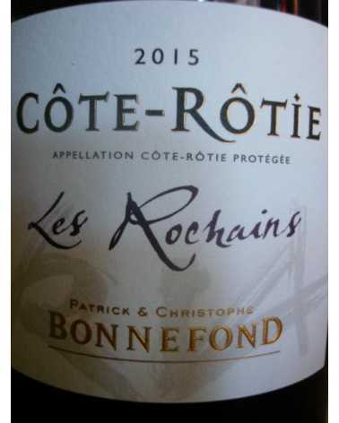 COTE ROTIE Les Rochains Domaine de Bonnefond 2015