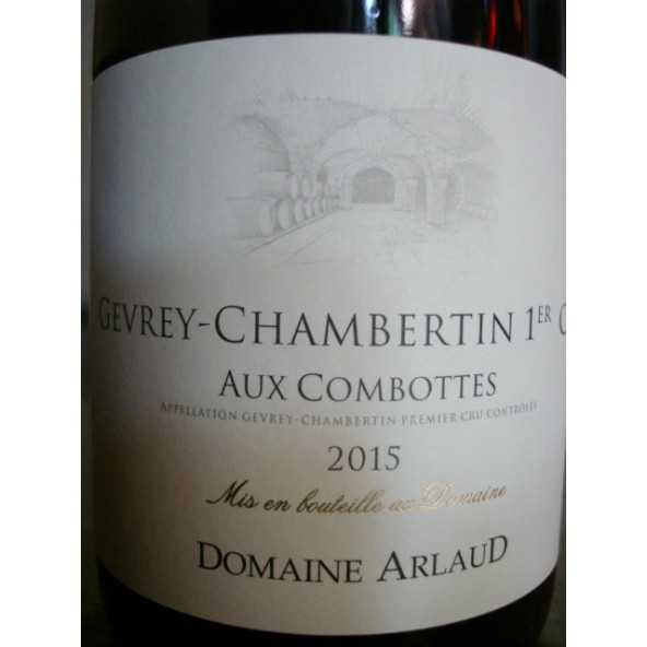 GEVREY CHAMBERTIN 1 er CRU aux Combottes Dom. ARLAUD 2014