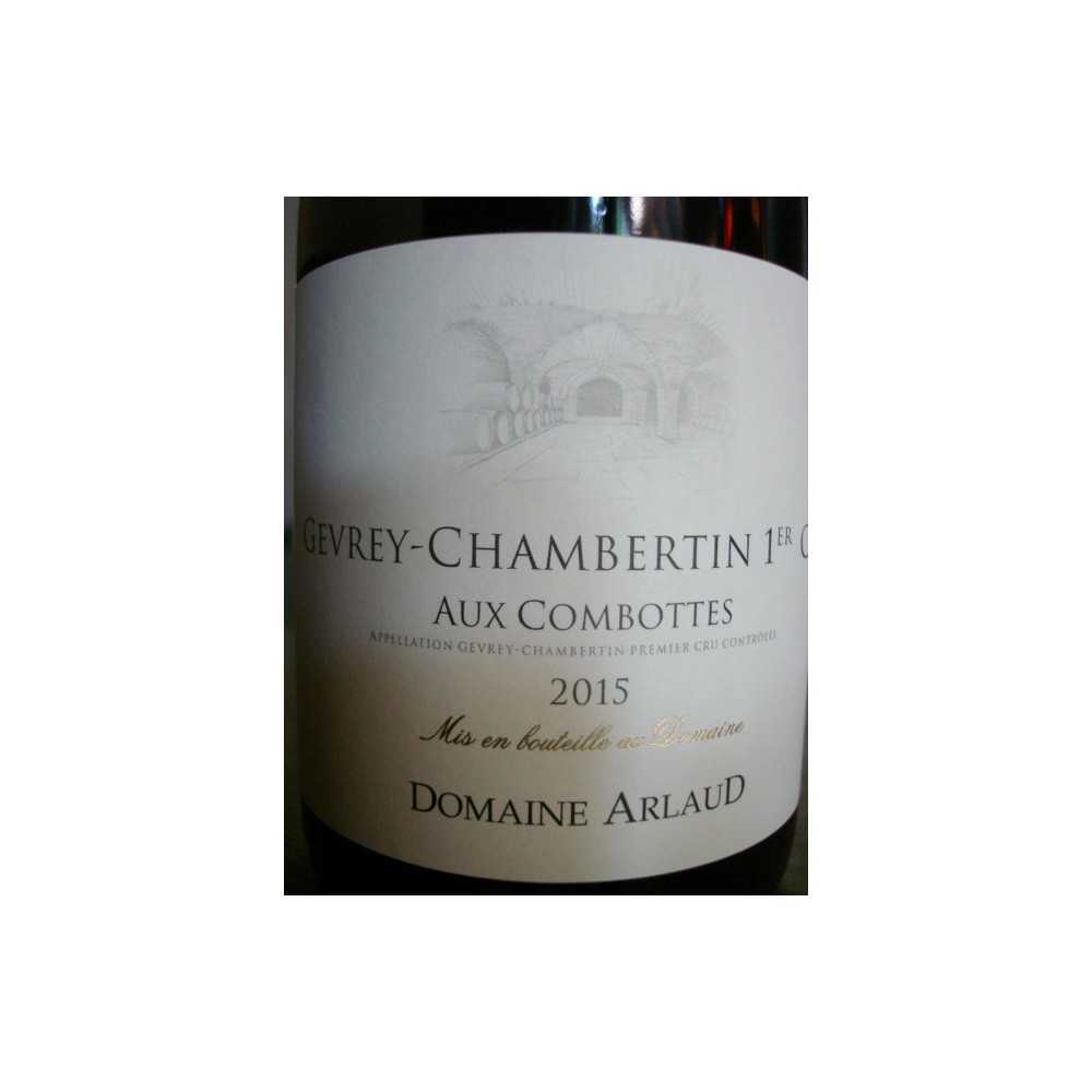 GEVREY CHAMBERTIN 1 er CRU aux Combottes Dom. ARLAUD 2014
