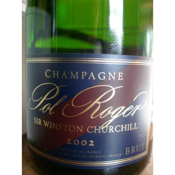 CHAMPAGNE POL ROGER CUVEE WINSTON CHURCHILL 2002