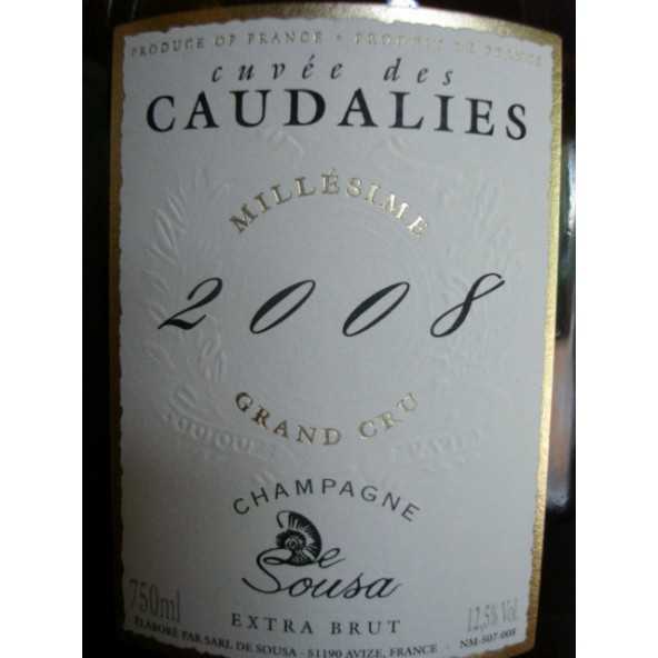 CHAMPAGNE DE SOUSA Cuvée des CAUDALIES