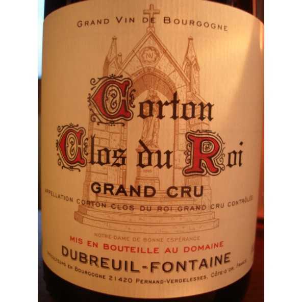 CORTON GRAND CRU CLOS DU ROI DUBREUIL FONTAINE