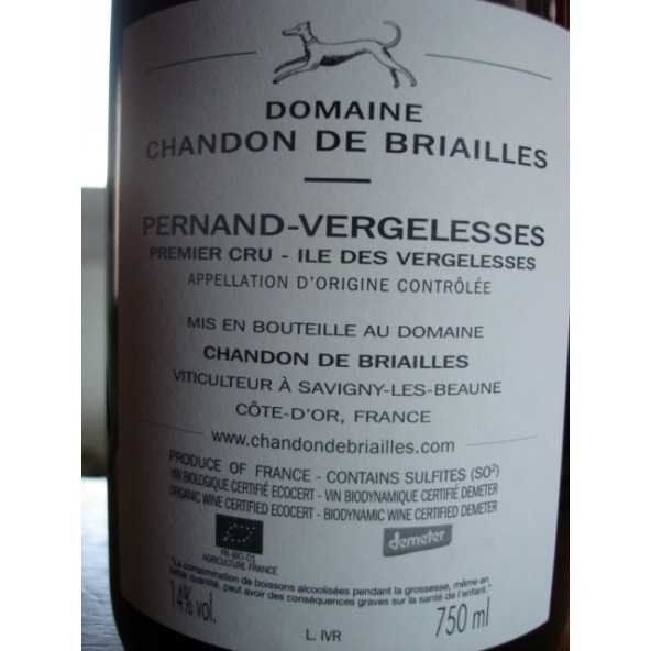 PERNAND VERGELESSES 1er CRU ILE DES VERGELESSES CHANDON DE BRIAILLES 2015