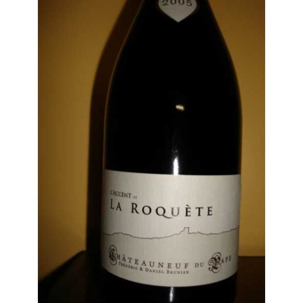 CHATEAUNEUF L'ACCENT de la ROQUETE rouge 2005 Dom. Brunier