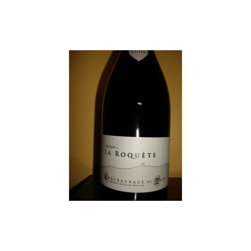 CHATEAUNEUF L'ACCENT de la ROQUETE rouge 2005 Dom. Brunier