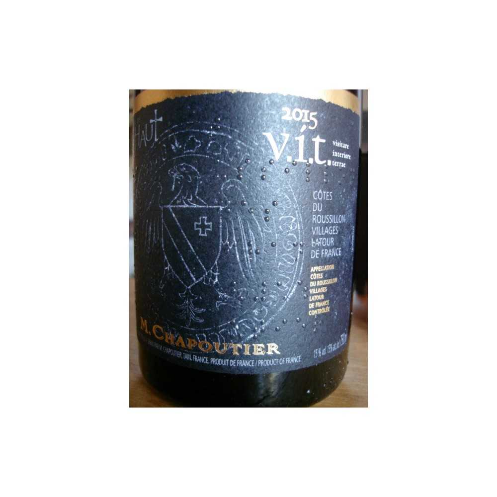 DOMAINE DE BILA-HAUT V.I.T.. COTES DU ROUSSILLON VILLAGES CHAPOUTIER