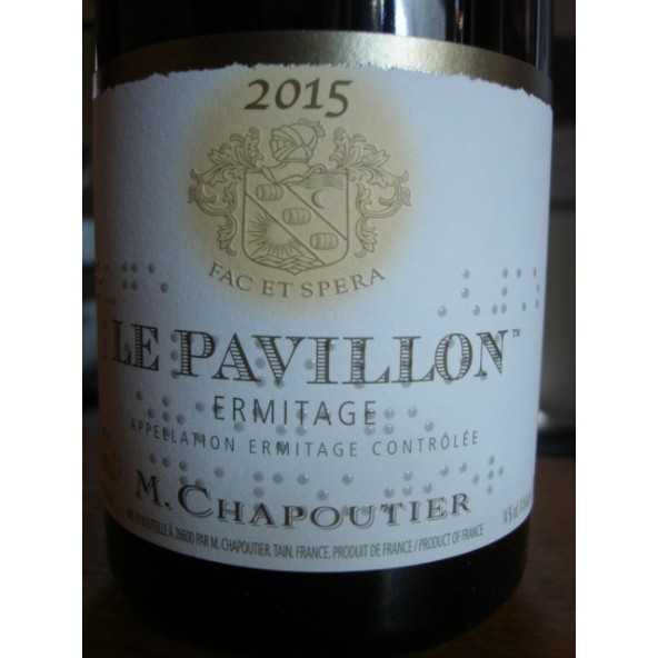 HERMITAGE LE PAVILLON ROUGE CHAPOUTIER 2015