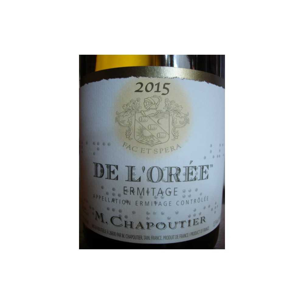 HERMITAGE BLANC DE L'Orée CHAPOUTIER 2014