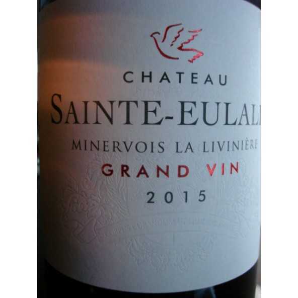 CHATEAU Sainte Eulalie GRAND VIN Minervois La livinière 2015