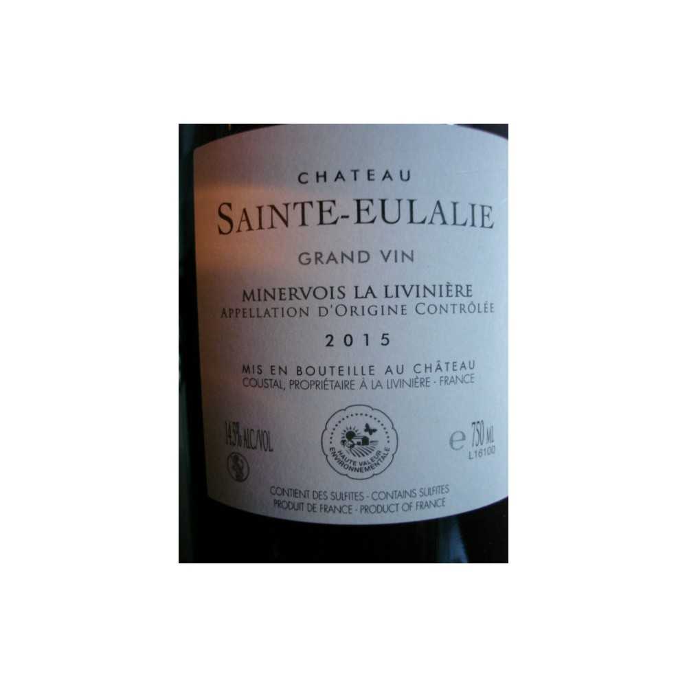 CHATEAU Sainte Eulalie GRAND VIN Minervois La Livinière 2015