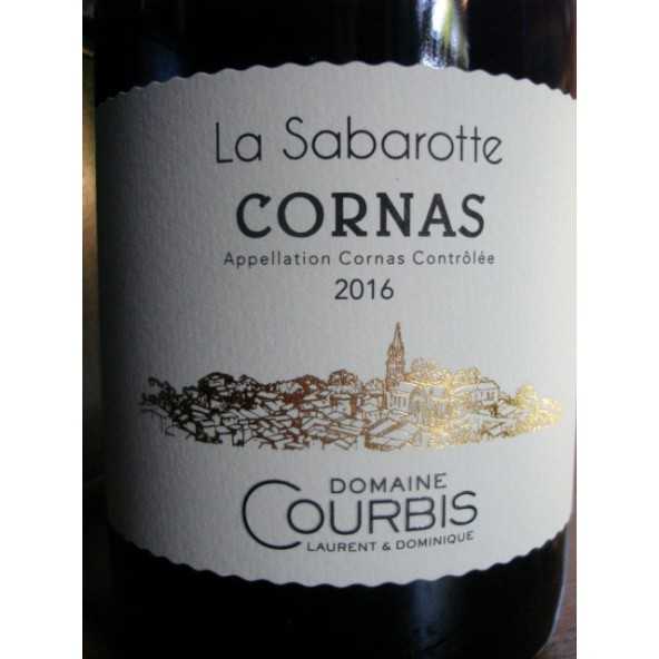 CORNAS LA SABAROTTE Dom. COURBIS 2016