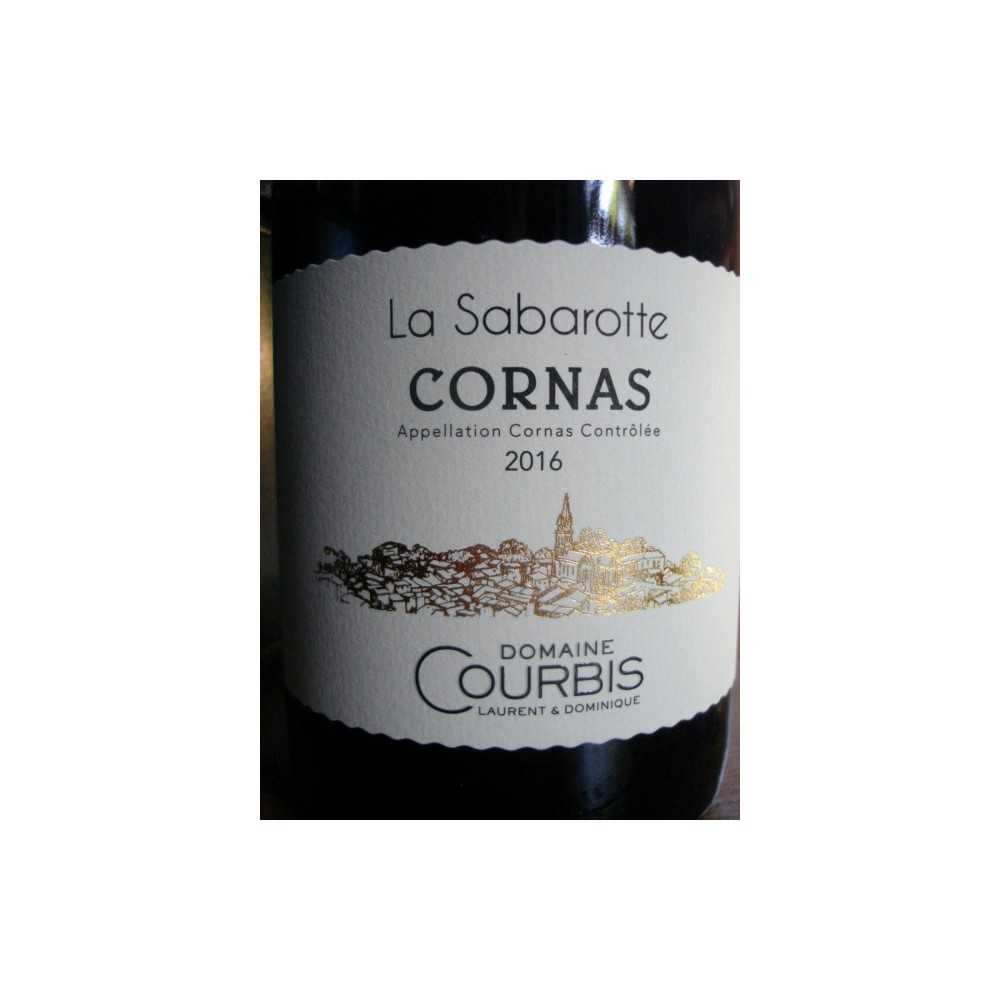 CORNAS LA SABAROTTE Dom. COURBIS 2016