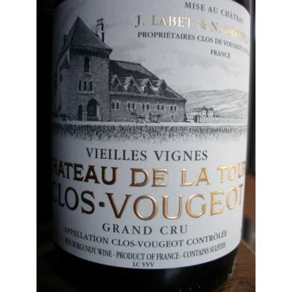 CLOS VOUGEOT CHATEAU DE LA TOUR VIEILLES VIGNES 2015