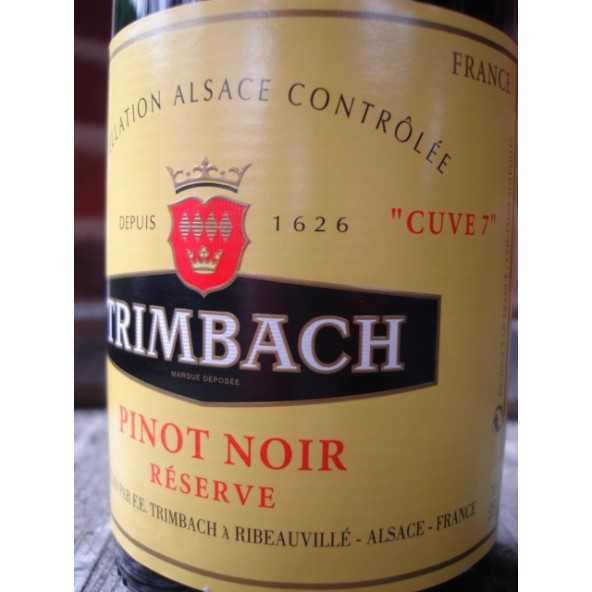 PINOT NOIR D'ALSACE TRIMBACH Réserve CUVE 7 2014