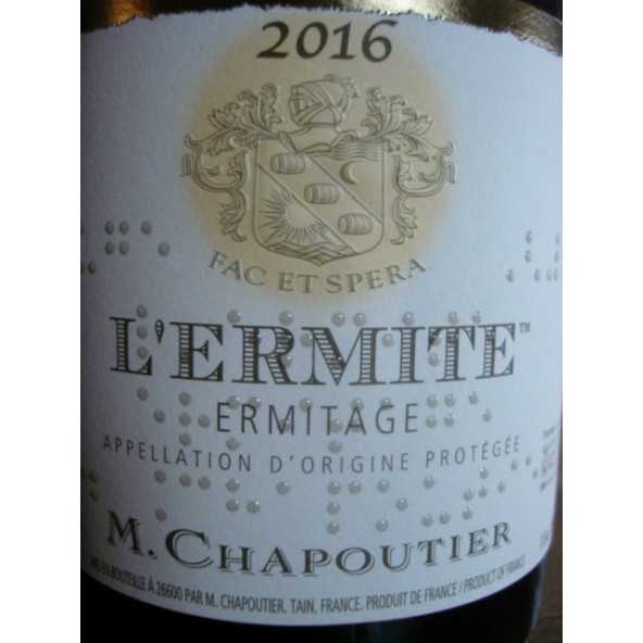 HERMITAGE L'ERMITE ROUGE CHAPOUTIER 2015