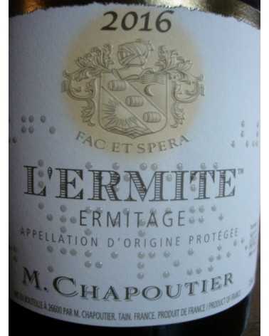 HERMITAGE L'ERMITE ROUGE CHAPOUTIER 2015