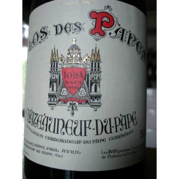 CHATEAUNEUF CLOS DES PAPES ROUGE MAGNUM 2015