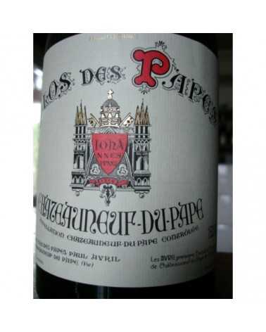 CHATEAUNEUF CLOS DES PAPES ROUGE MAGNUM 2015