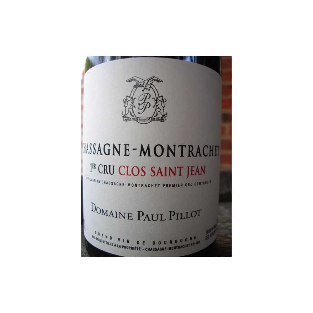 Chassagne-Montrachet ROUGE 1er Cru Clos Saint Jean Dom.Paul Pillot