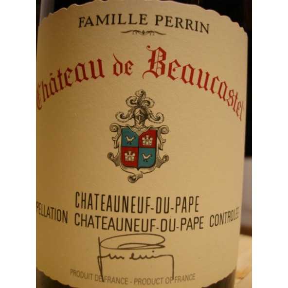 CHATEAUNEUF DU PAPE BEAUCASTEL blanc 2010