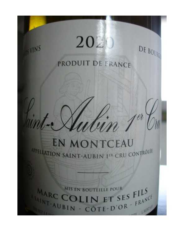 Saint Aubin 1er cru BLANC EN MONCEAU MARC COLIN 2020