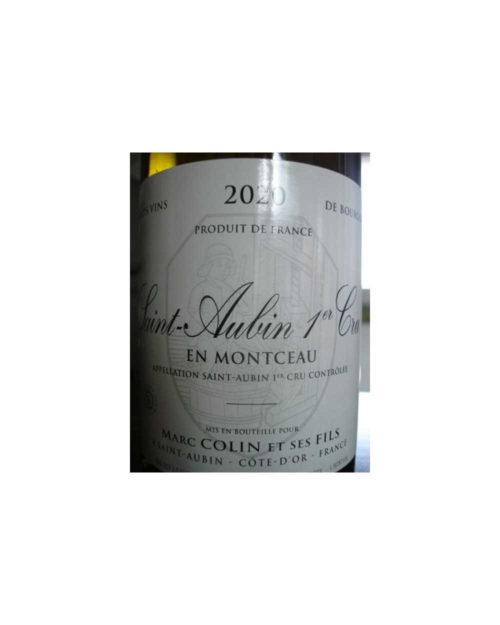 Saint Aubin 1er cru BLANC EN MONCEAU MARC COLIN 2020