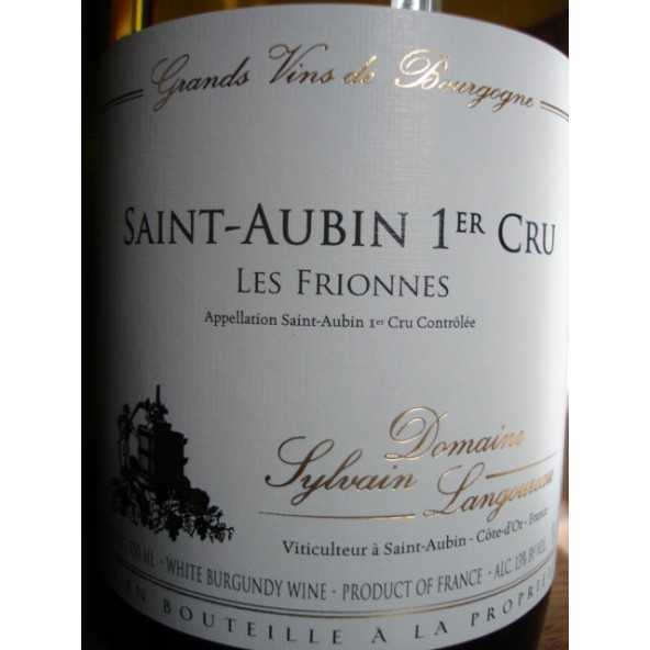 SAINT AUBIN 1ER CRU LES FRIONNES SYLVAIN LANGOUREAU