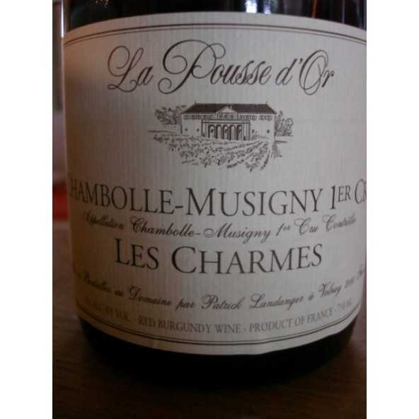 CHAMBOLLE MUSIGNY 1er CRU LES CHARMES POUSSE D'OR 2015