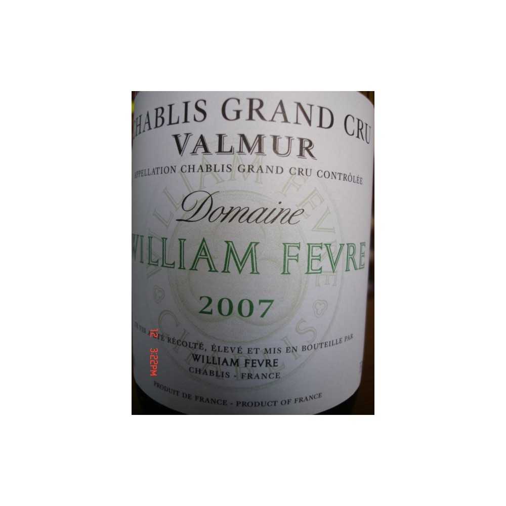 CHABLIS GRAND CRU VALMUR 2007 Domaine WILLIAM FEVRE