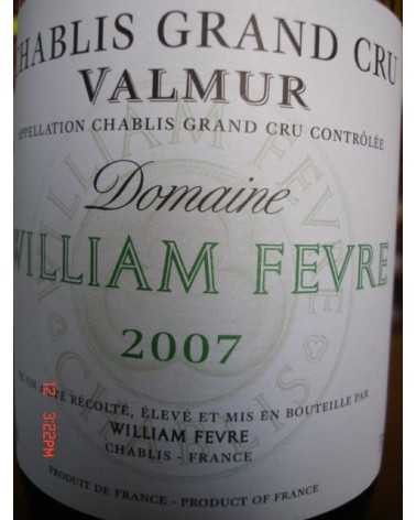 CHABLIS GRAND CRU VALMUR 2007 Domaine WILLIAM FEVRE