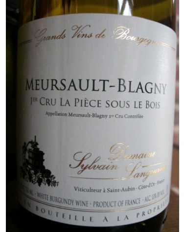 Meursault Blagny 1er Cru " La Pièce sous le Bois " Domaine Sylvain Langoureau 